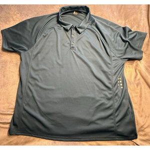 Zity Men's Athletic Polo Performance Short Sleeve Teal Golf Shirt 2XL